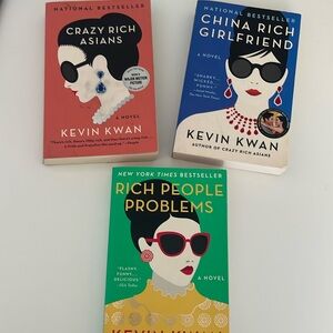 Crazy Rich Asians Book Series by Kevin Kwan